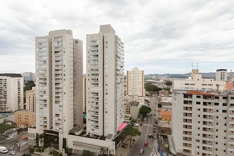 Flat espaçoso, localização privilegiada ap 1109