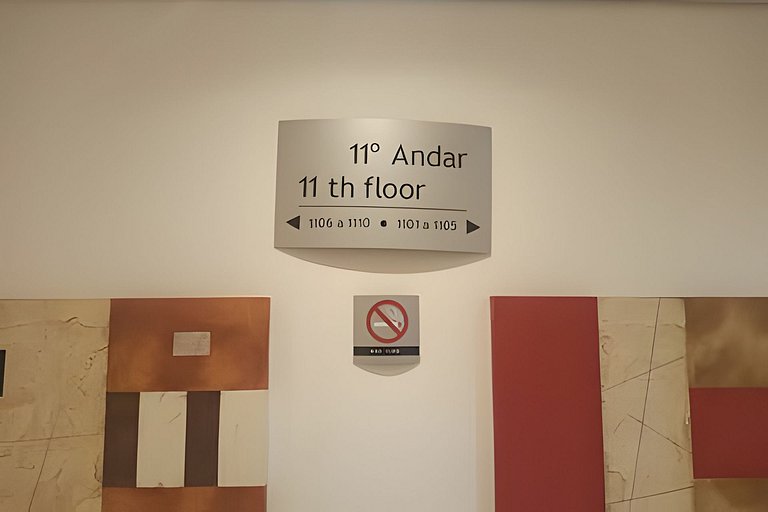 Flat com 1 vaga estacionamento | UN1109