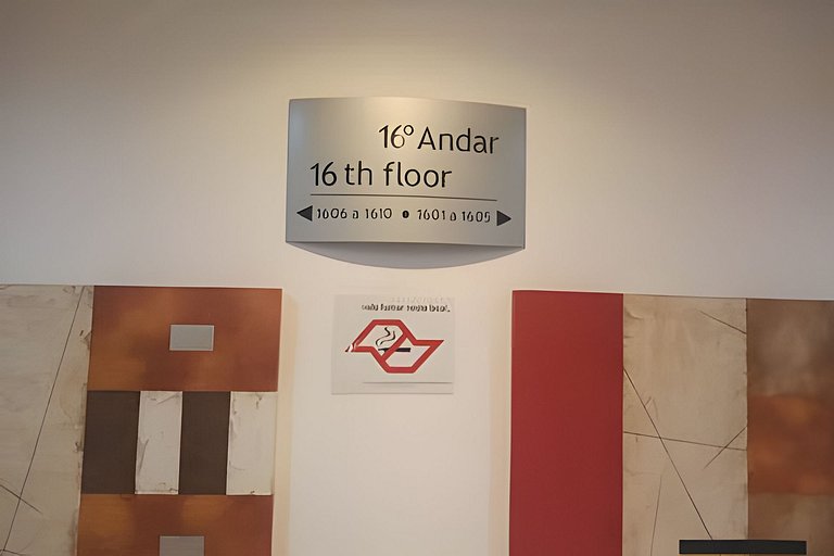 Flat espaçoso, localização privilegiada ap 1605