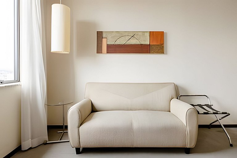 Flat espaçoso, localização privilegiada ap 1808