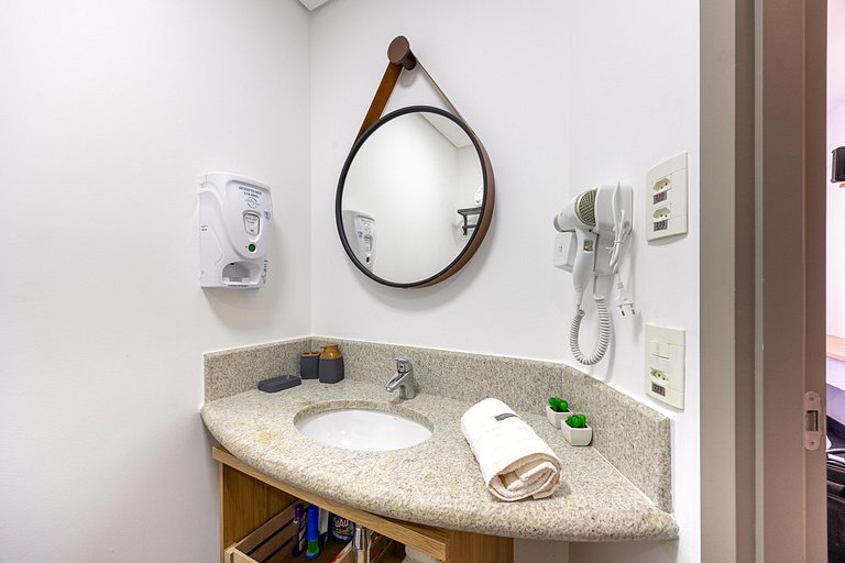 Hospedez - Estudio com 1 vaga de estacionamento