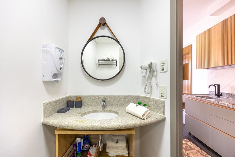 Hospedez - Estudio com 1 vaga de estacionamento