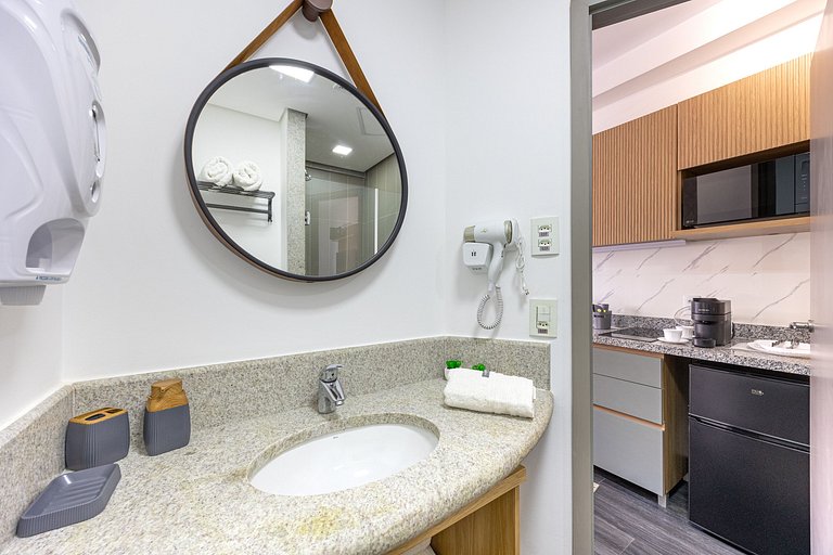 Hospedez - Estudio com 1 vaga de estacionamento