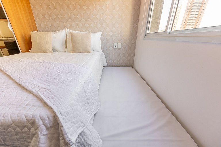 Hospedez - Estudio com 1 vaga de estacionamento