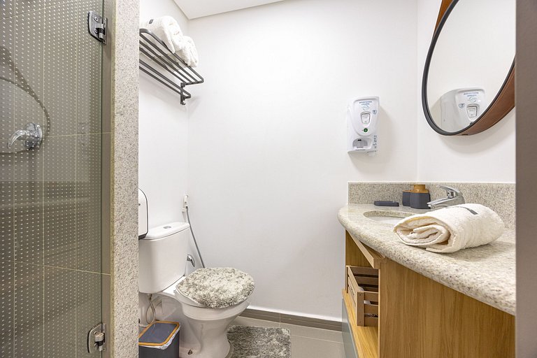 Hospedez - Estudio com 1 vaga de estacionamento