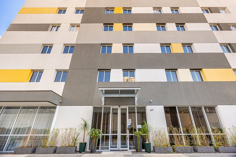 Hospedez - Estudio com 1 vaga de estacionamento