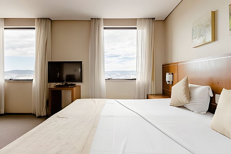 Flat espaçoso, localização privilegiada ap 1507
