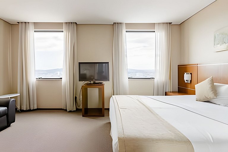 Flat espaçoso, localização privilegiada ap 1507