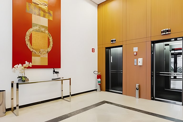 Flat espaçoso, localização privilegiada ap 1604