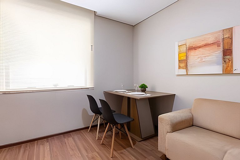 Hospedez - Flat espaçoso c/copa ap1307M