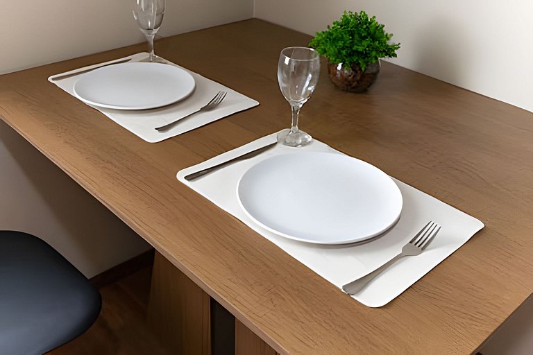 Flat com copa - com  1 vaga - UN1305