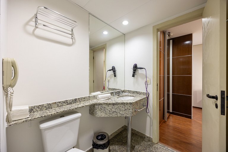Hospedez - Flat completo prox. Alphaville ap1407