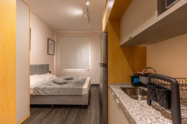 Hospedez- Estúdio c/1 vaga ap306