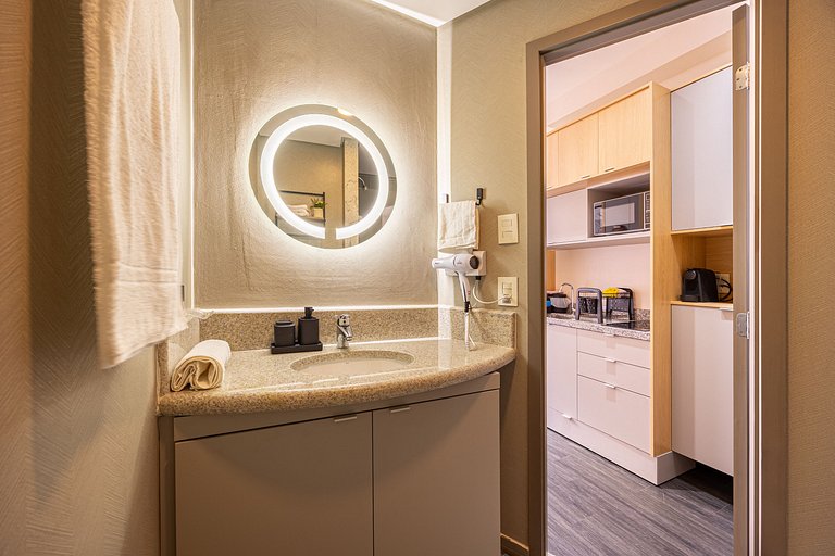 Hospedez- Estúdio c/1 vaga ap306