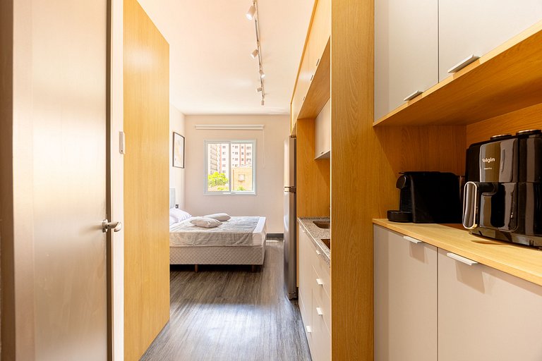 Hospedez- Estúdio c/1 vaga ap306