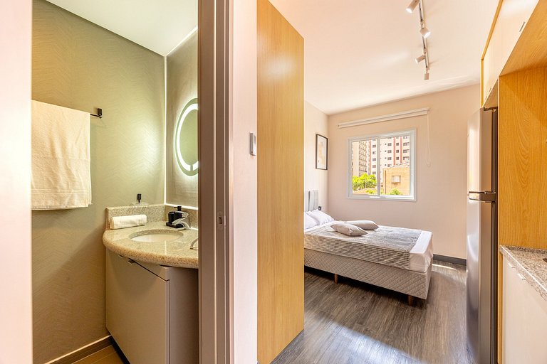 Hospedez- Estúdio c/1 vaga ap306