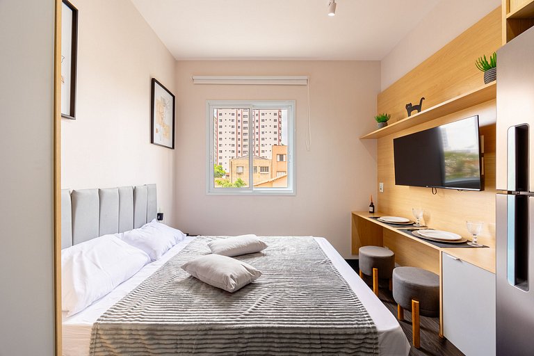 Hospedez- Estúdio c/1 vaga ap306