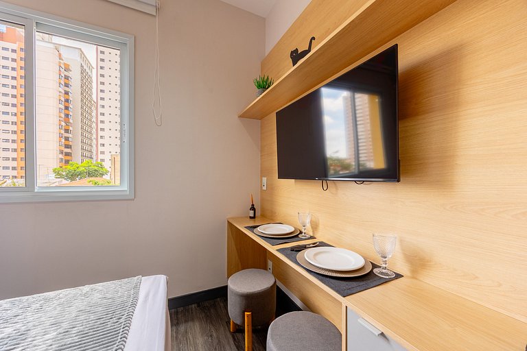 Hospedez- Estúdio c/1 vaga ap306