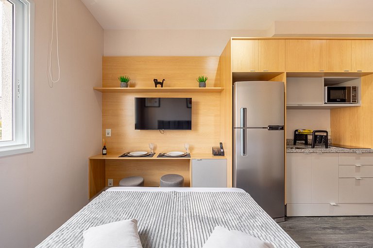 Hospedez- Estúdio c/1 vaga ap306