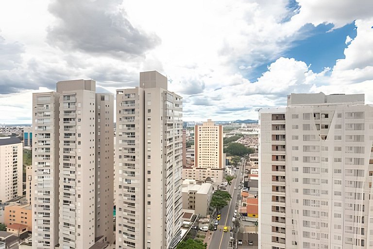 Flat com 1 vaga estacionamento | UN1510