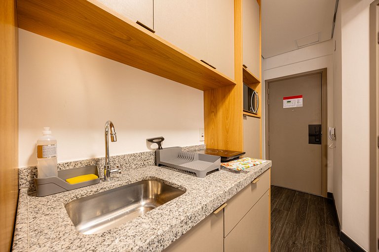 Lindo estudio em Sao Caetano - ap612