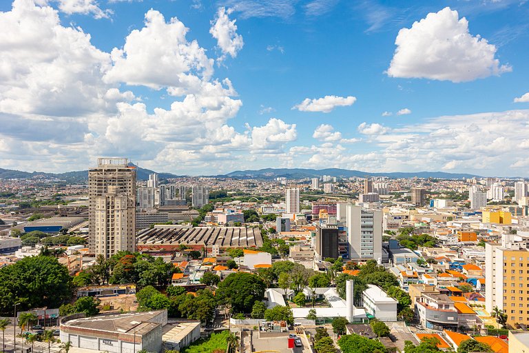 Flat com 1 vaga estacionamento | UN 1204