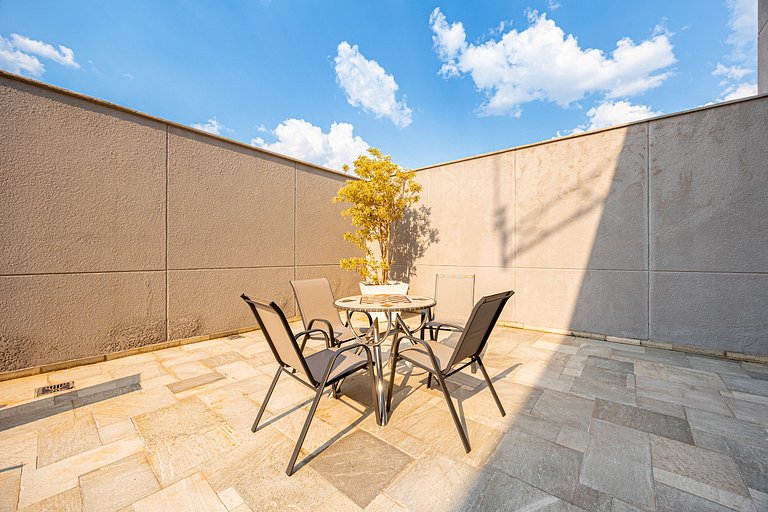 Hospedez - Flat com piscina, academia ap1303