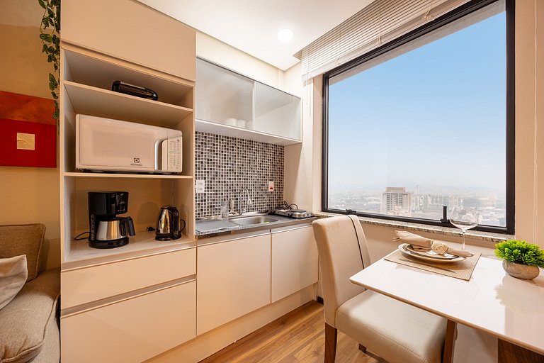 Lindo Flat próximo a Aphaville ap1803