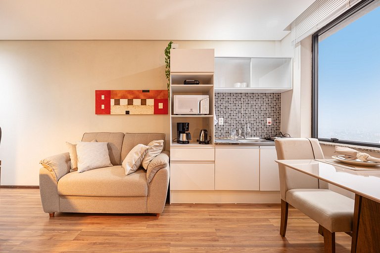 Lindo Flat próximo a Aphaville ap1803