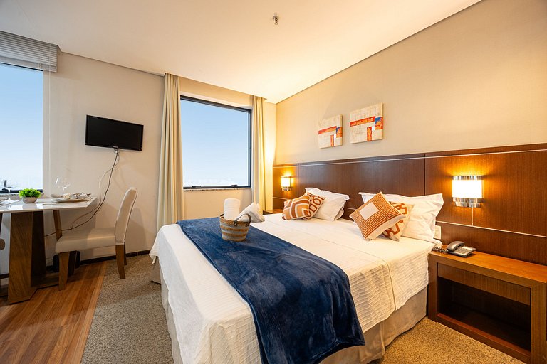 Lindo Flat próximo a Aphaville ap1803