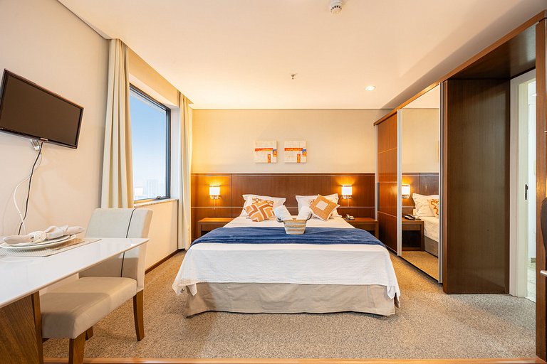 Lindo Flat próximo a Aphaville ap1803