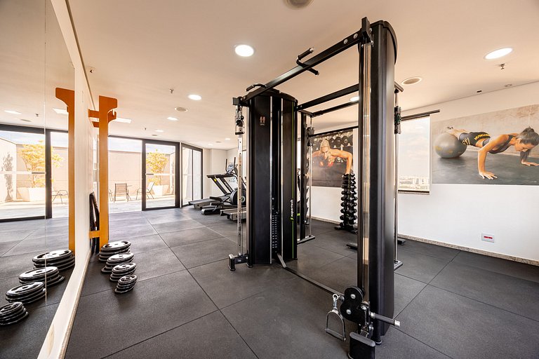 Lindo Flat próximo a Aphaville ap1803