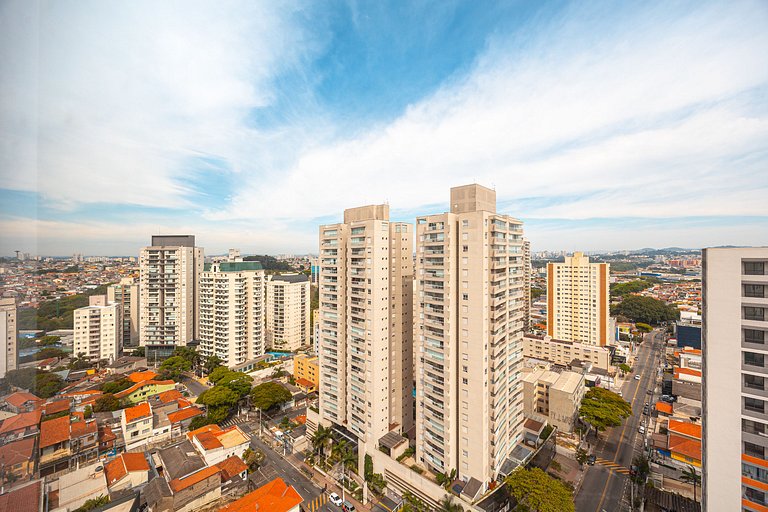Flat com 1 vaga estacionamento | UN1610
