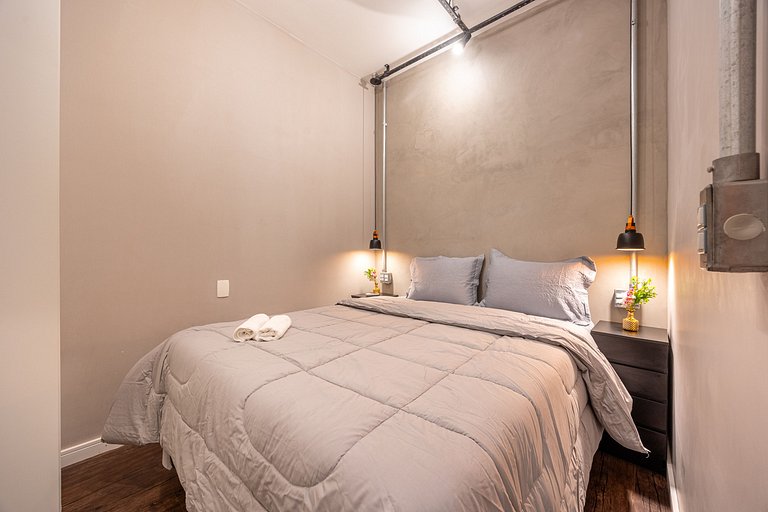 Hospedez - Estúdio Moderno Premium em Alphaville