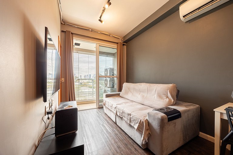 Hospedez - Estúdio Moderno Premium em Alphaville