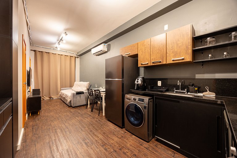 Alphaville Studio 703 | Conforto e Localização