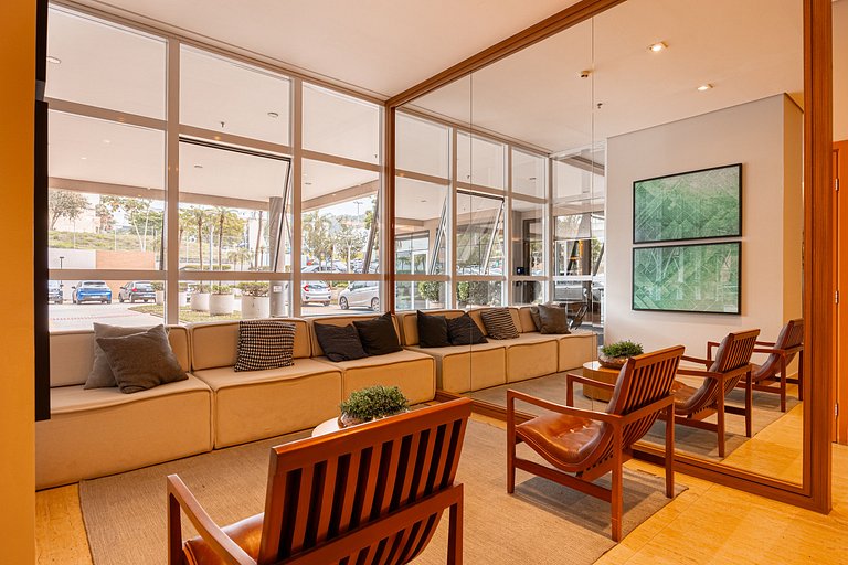 Hospedez - Estúdio Moderno Premium em Alphaville