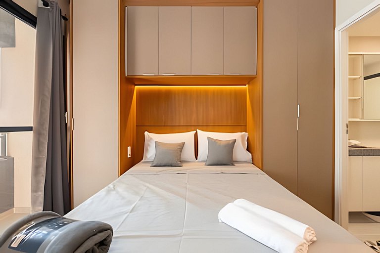 Estúdio Moderno no Bresser • Próx. Metrô • AP 113