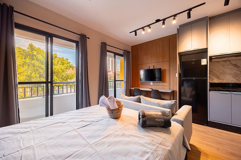 Estúdio Moderno no Bresser • Próx. Metrô • AP 103