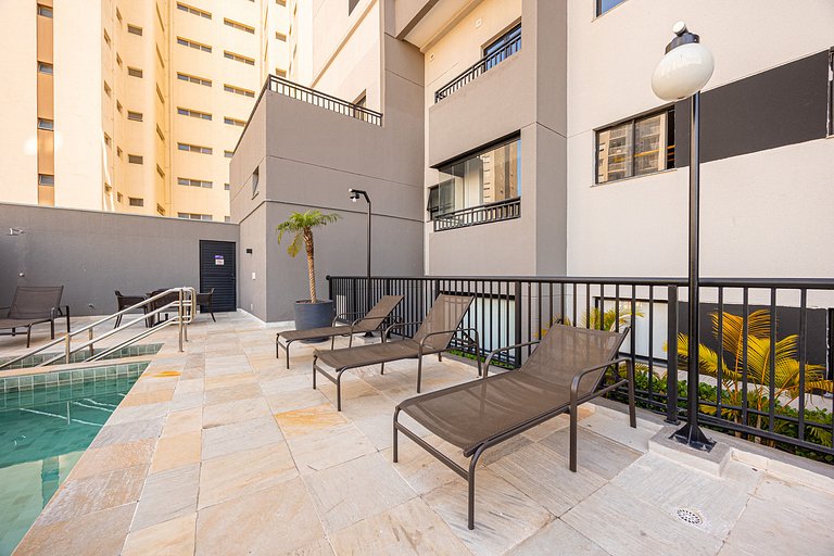 Estúdio Moderno no Bresser • Próx. Metrô • AP 103