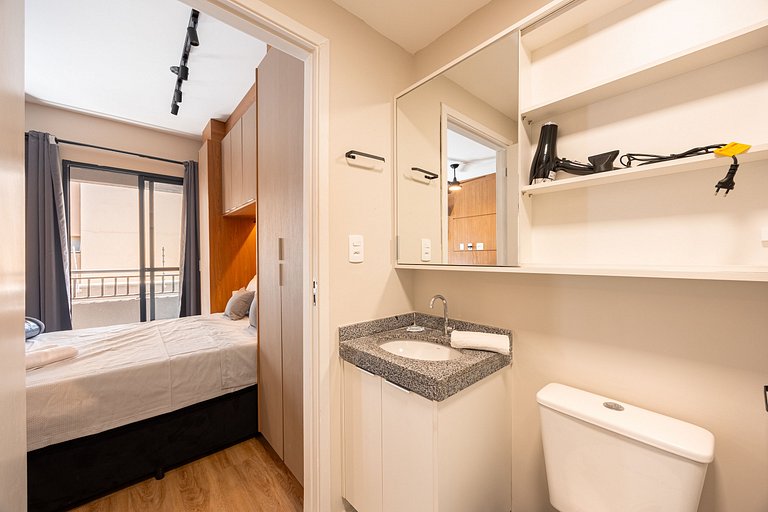 Estúdio Moderno no Bresser • Próx. Metrô • AP 113