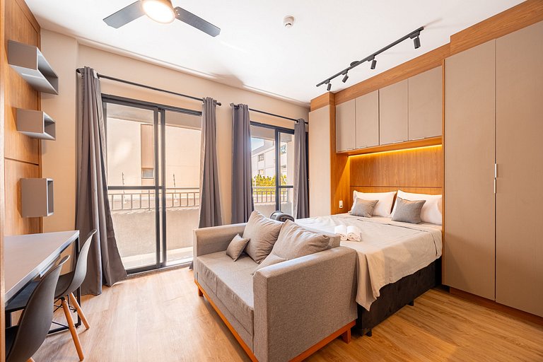 Estúdio Moderno no Bresser • Próx. Metrô • AP 113