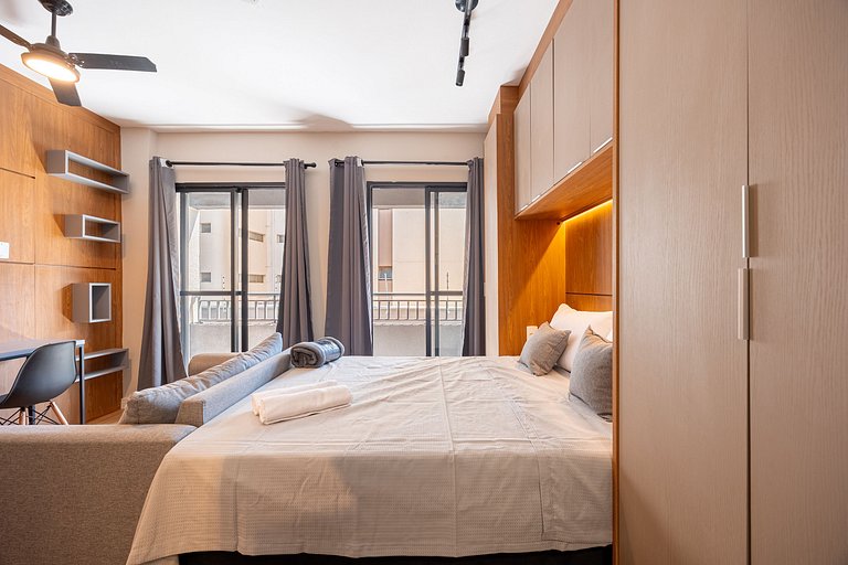 Estúdio Moderno no Bresser • Próx. Metrô • AP 113