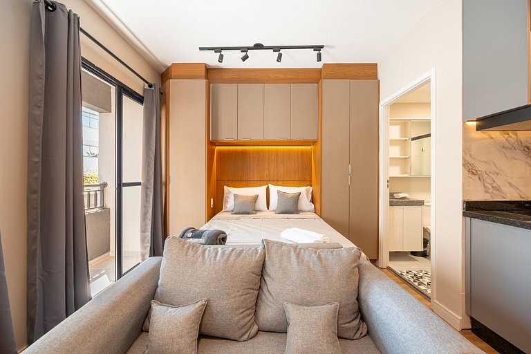 Estúdio Moderno no Bresser • Próx. Metrô • AP 113