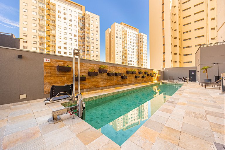 Estúdio Moderno no Bresser • Próx. Metrô • AP 113