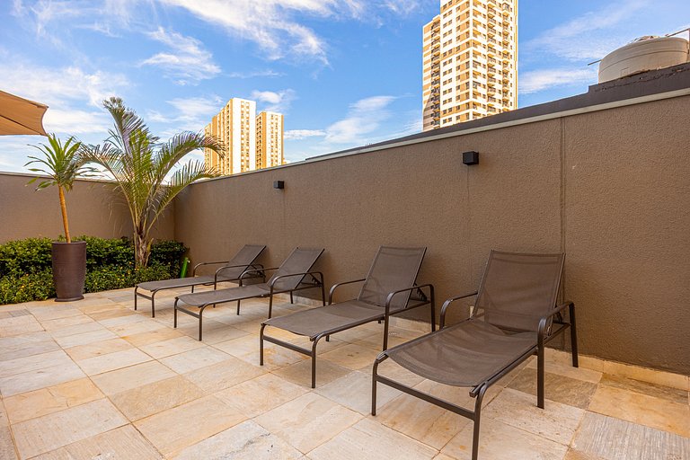 Estúdio Moderno no Bresser • Próx. Metrô • AP 113