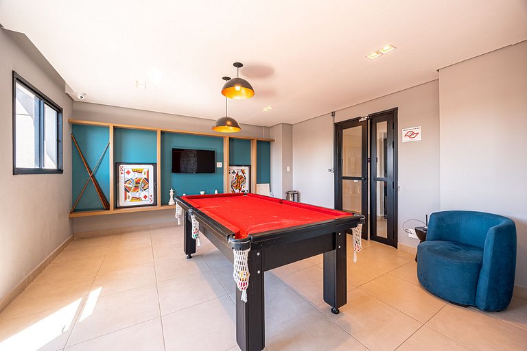 Estúdio Moderno no Bresser • Próx. Metrô • AP 113