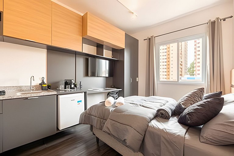 Premium Studio 311 | Conforto e Localização