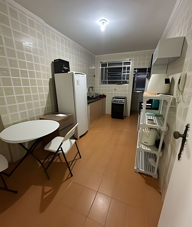 Apartamento pé na areia Praia dos Milionários.