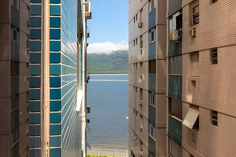 Apartamento pé na areia Praia dos Milionários.